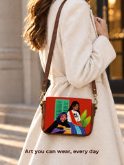 Vegan Leather Sling Bag | The Self Independent.