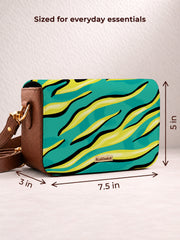 Vegan Leather Sling Bag | Electric Pulse