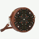Round Sling Bag | Cosmic Threads