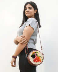 Round Sling Bag | Daisy dream