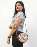 Compact Crossbody Bag | Petal Echoes