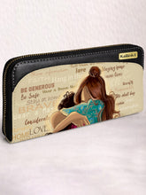 zipper wallet | We Shall Hug Again