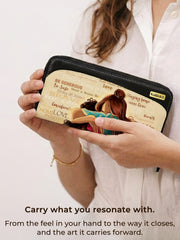 zipper wallet | We Shall Hug Again