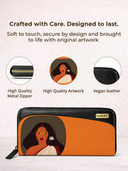 long wallet | The Quiet Devi