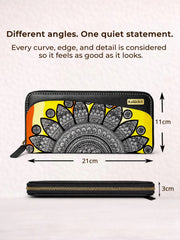 women long wallet | Yellow Hues
