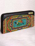 zip wallet | Tradition in Motion ( Modern Madhubani )