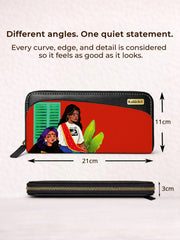 zipper wallet | The Self Independent.