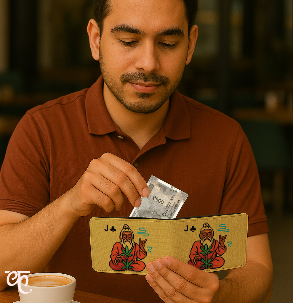 Slim Wallet with Coin Pocket | Spiritual Tripper