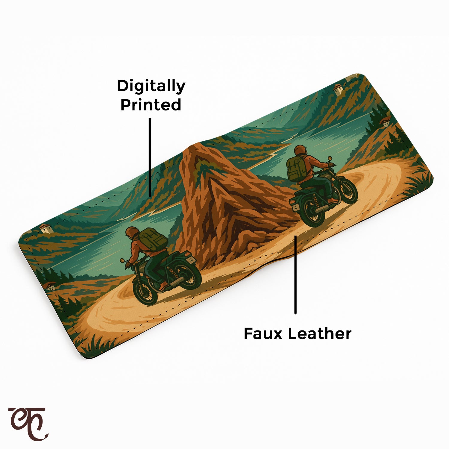 Rakhi Gift Combo – Wallet for Brother | Mountain Edition | Gift for Bike Riders