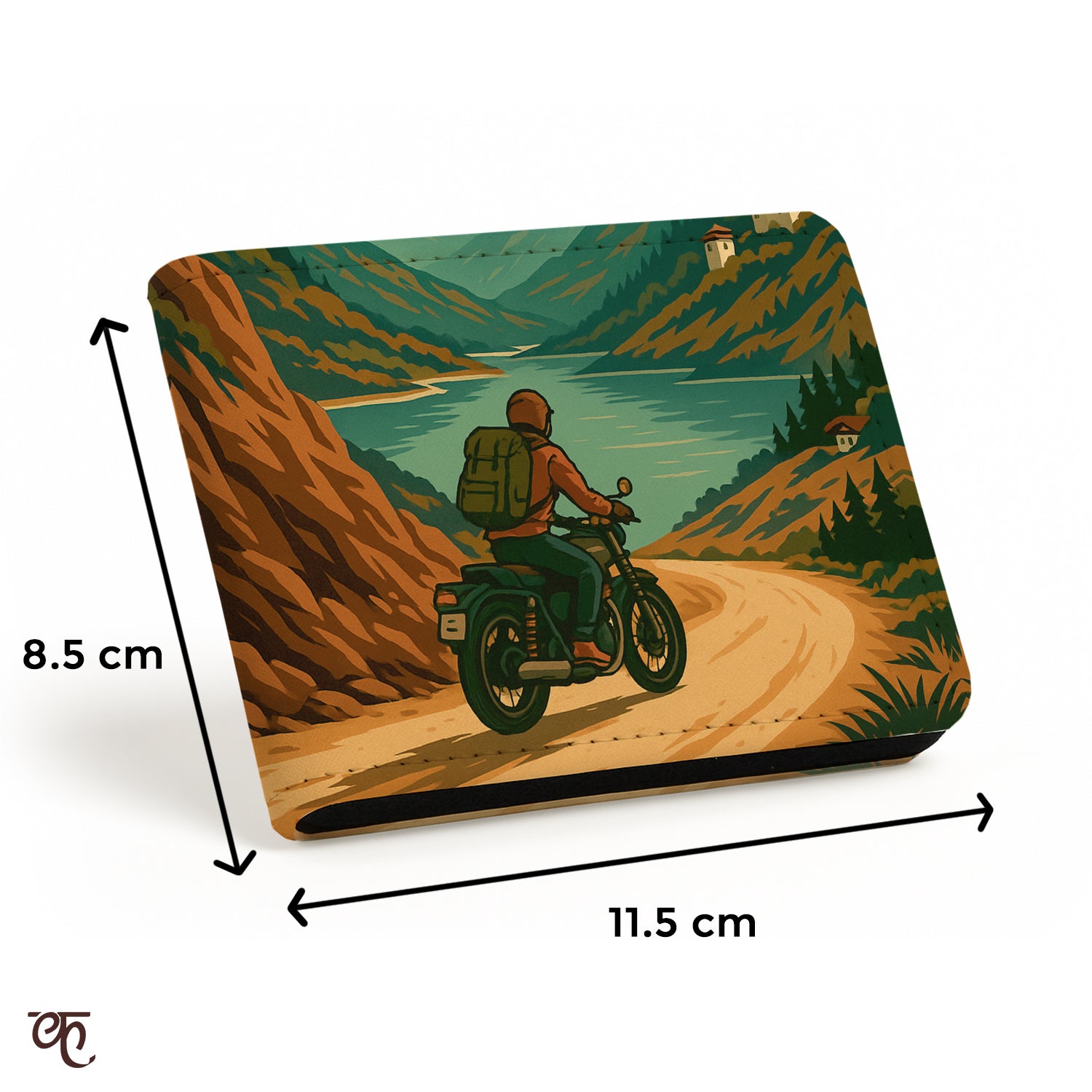 Rakhi Gift Combo – Wallet for Brother | Mountain Edition | Gift for Bike Riders