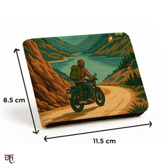 Men's Wallet | Mountain Edition | Gift for Bike Riders