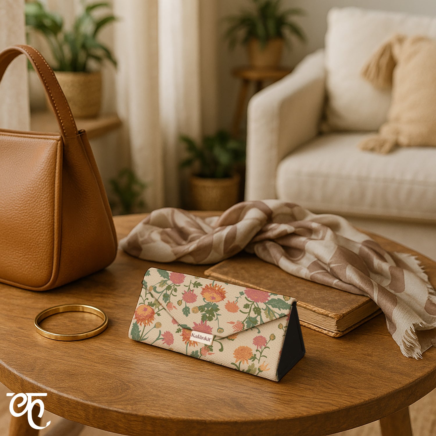 Trifold Sunglass Case | Autumn hues