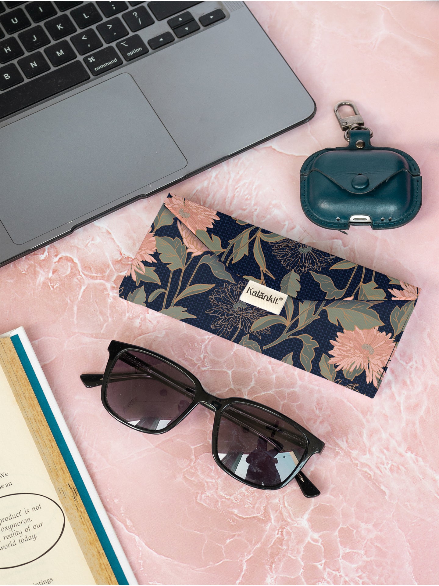Sunglass Holder | Twilight Garden