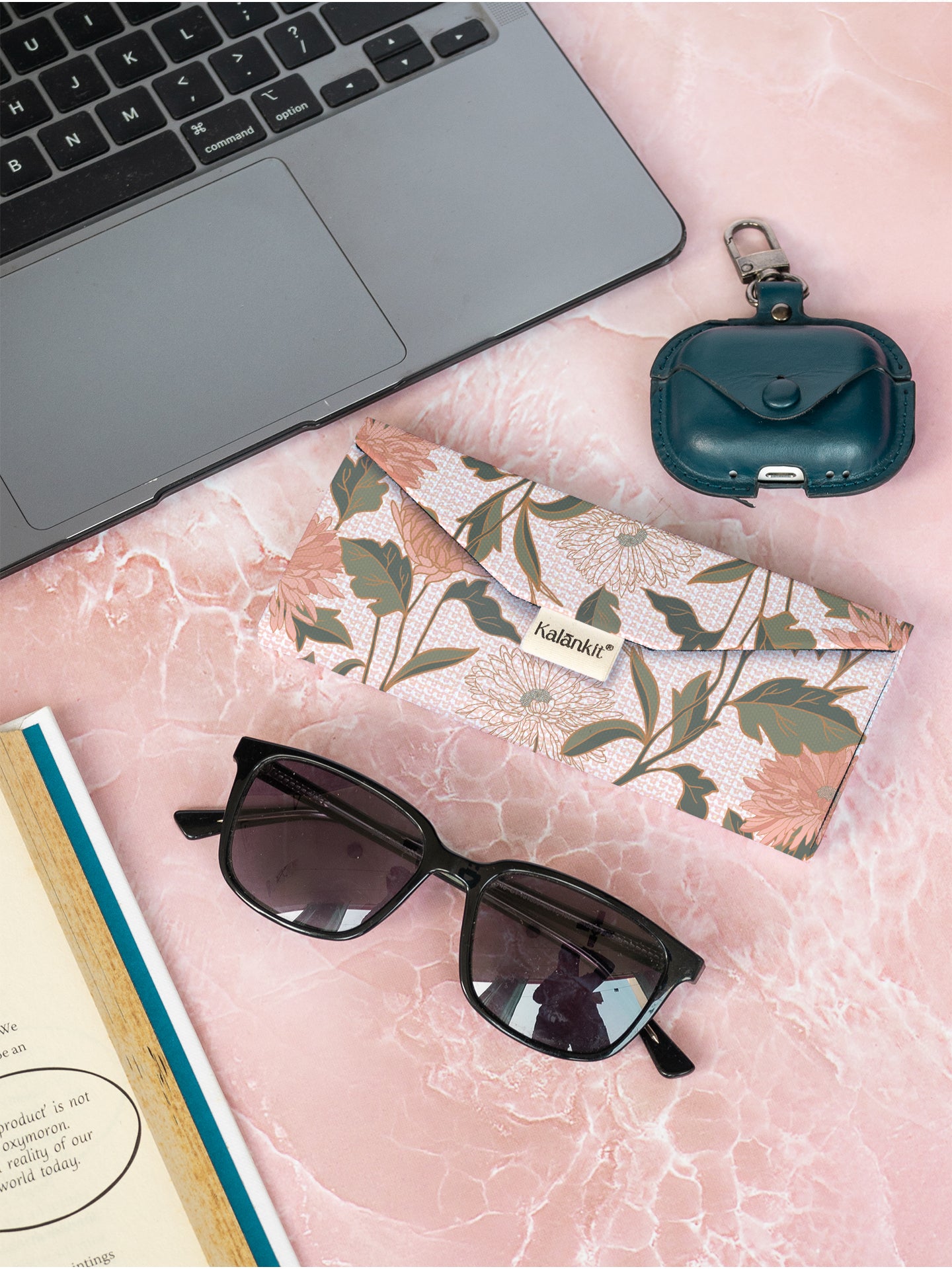 Trifold Sunglass Case | Petal Echoes