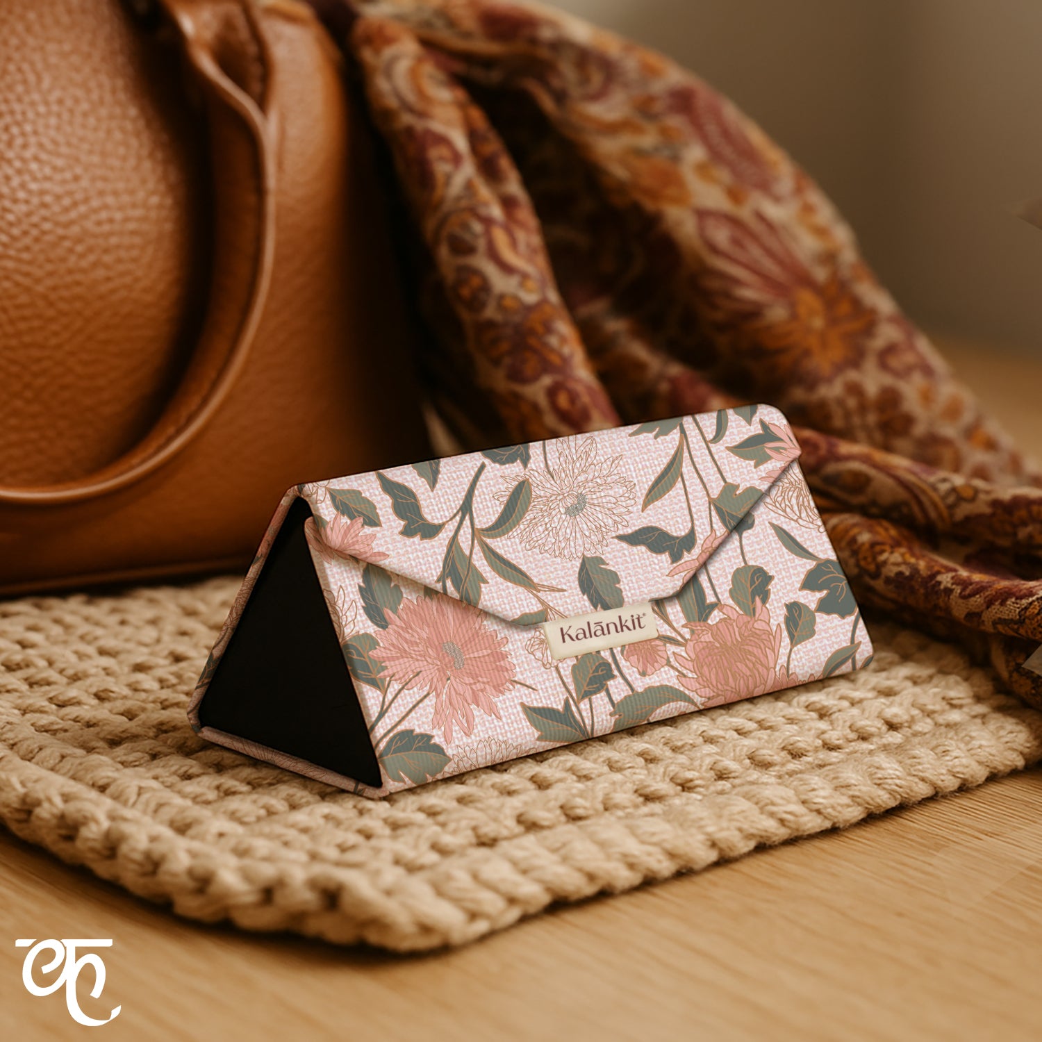 Trifold Sunglass Case | Petal Echoes