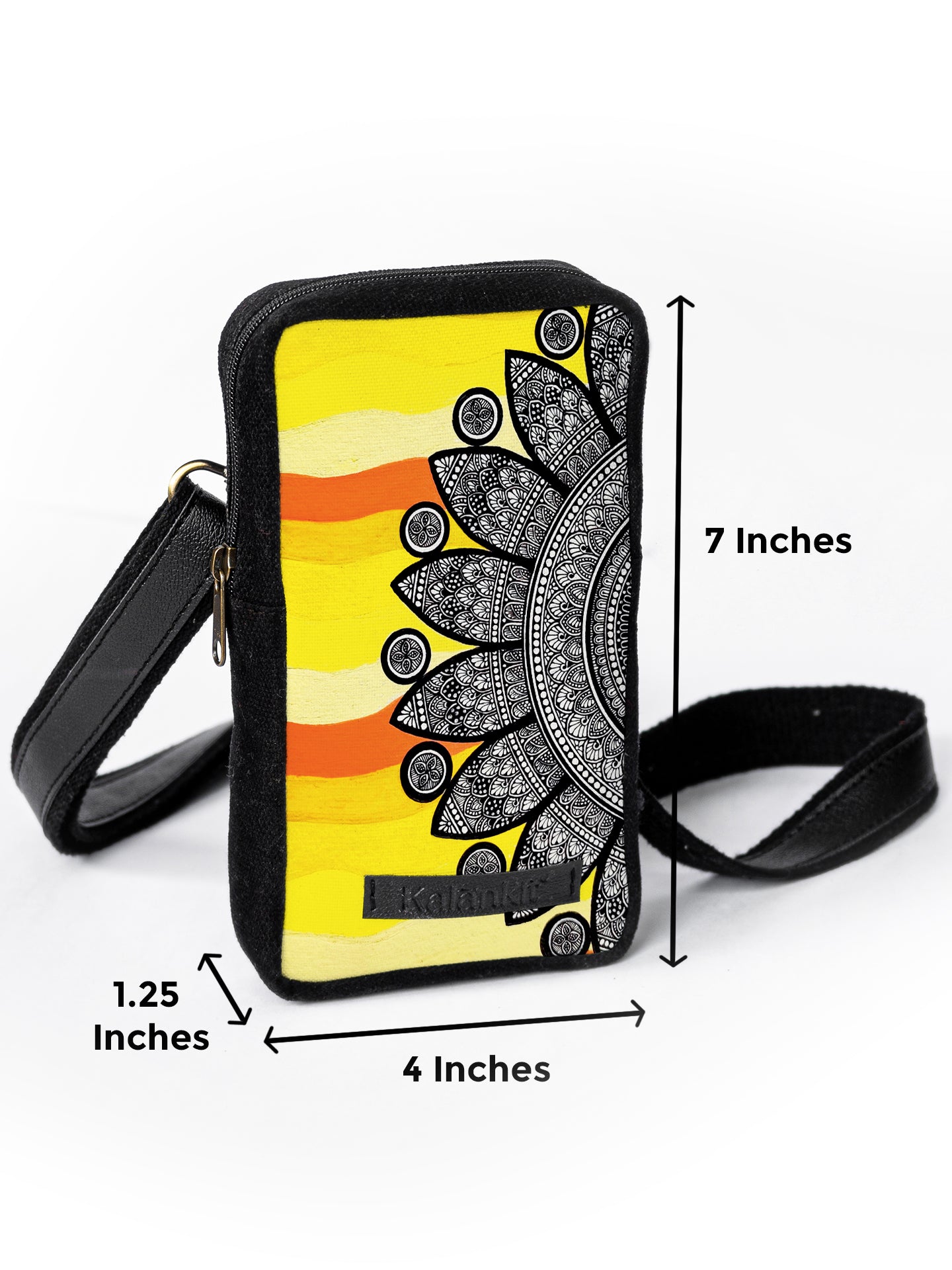Crossbody Sling Bag | Yellow Hues