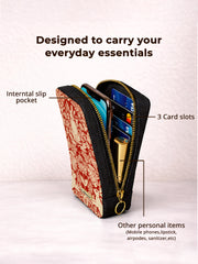 Girls Phone Bag | Modern damask-Year of the Rabbit
