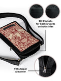 Girls Phone Bag | Modern damask-Year of the Rabbit