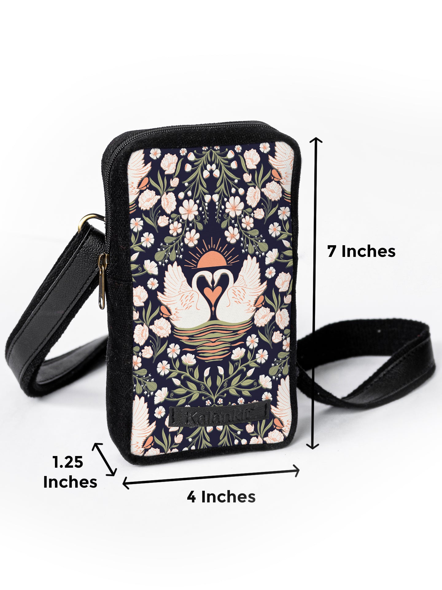 Womens Sling Bag | Lovebirds on the lake