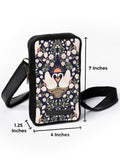 Womens Sling Bag | Lovebirds on the lake