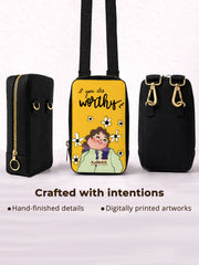 Phone Crossbody Bag | You Are Worthy