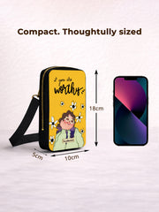 Phone Crossbody Bag | You Are Worthy