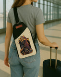 Crossbody Fanny Pack | Sunflowers & Cigars