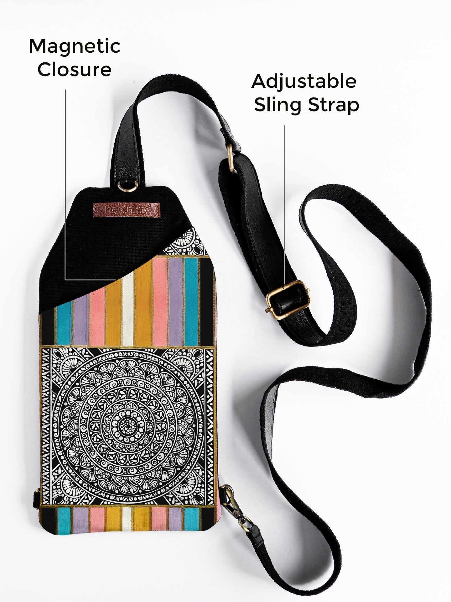 Chest Bag for Women | Mandala Frame