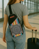 Chest Bag for Women | Mandala Frame