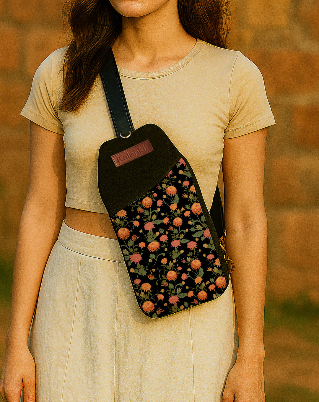Crossbody Belt Bag | Golden Dusk