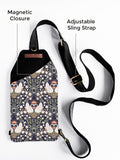 Stylish Sling Crossbody Bag | Lovebirds on the lake