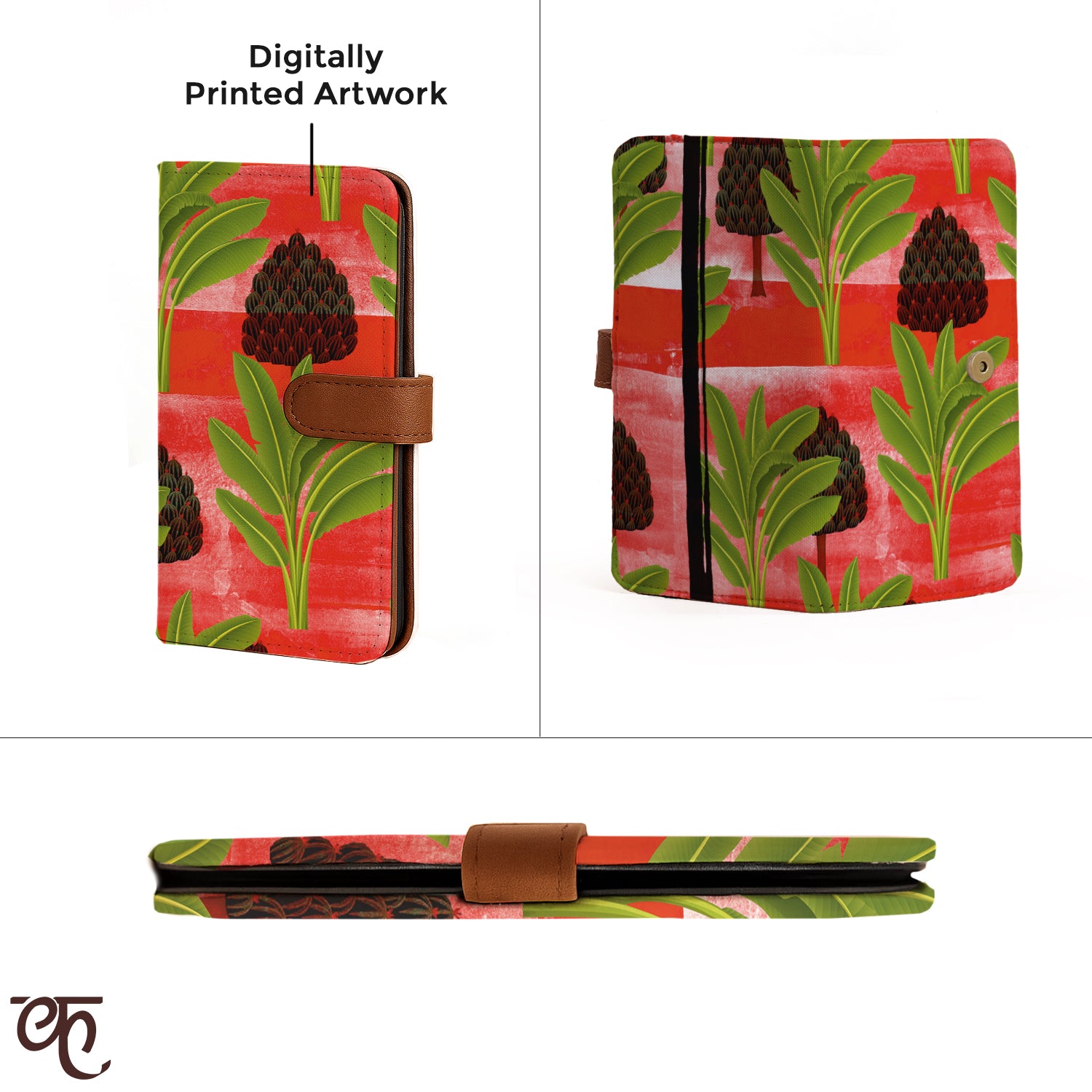 Travel Pouch Wallet | Tropical Contrast
