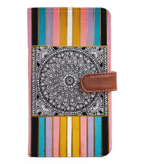 Passport Cover Wallet | Mandala Frame