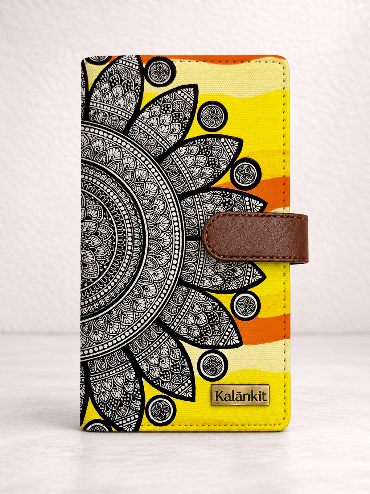 Travel Pouch Wallet | Yellow Hues