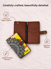 Travel Pouch Wallet | Yellow Hues