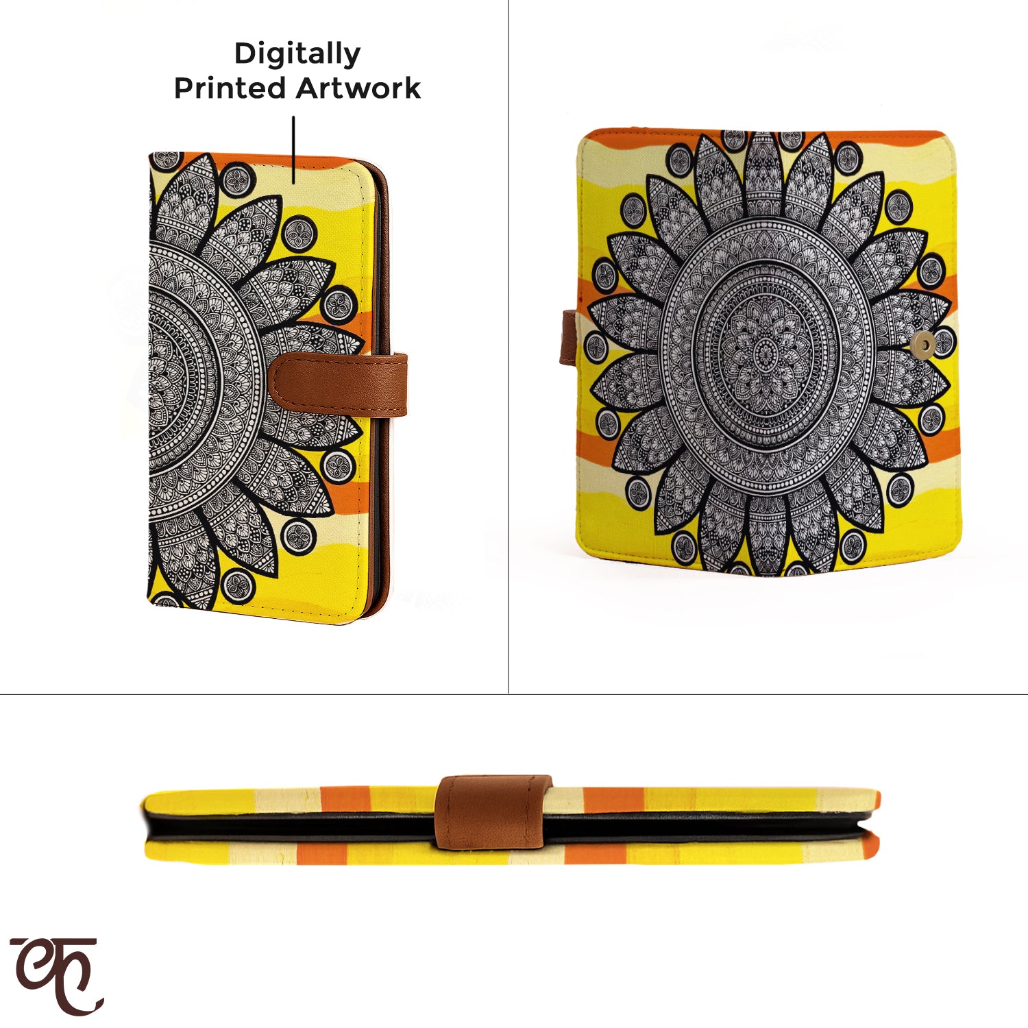 Travel Pouch Wallet | Yellow Hues