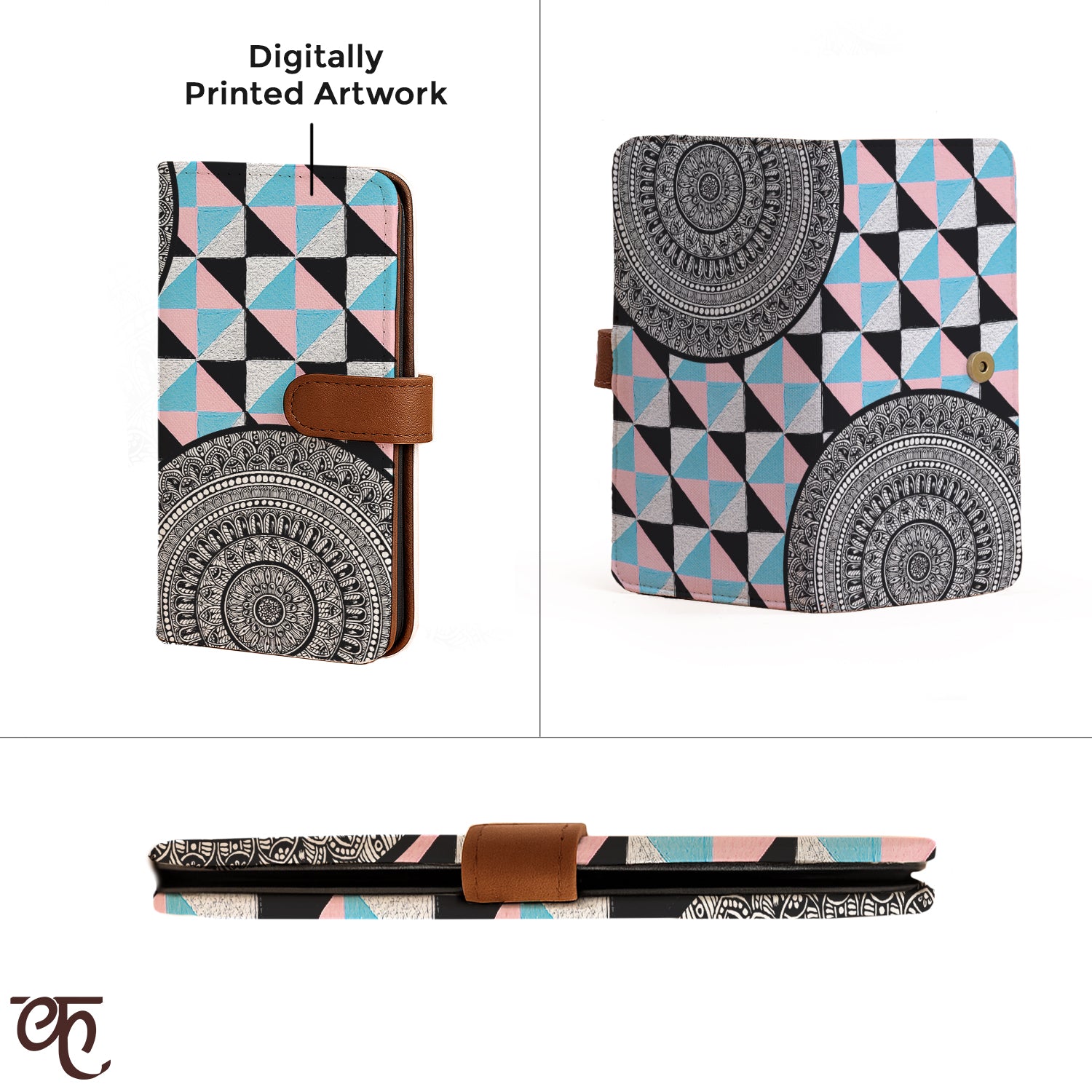 Passport Cover Wallet | Geometric Grace