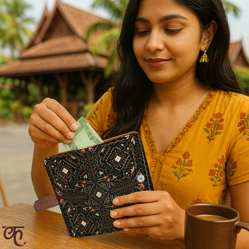 Passport Organizer | Cosmic Threads