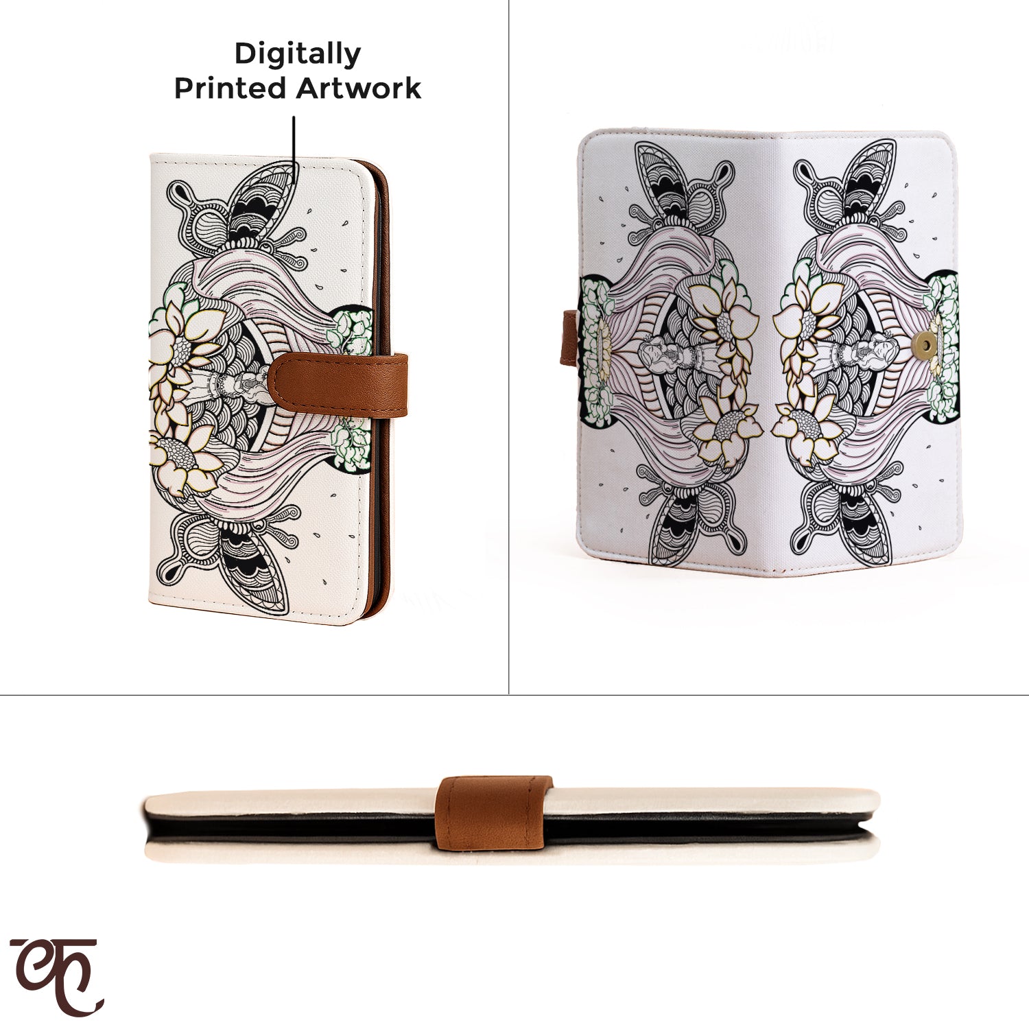 Passport Cover Wallet | Sunflower power