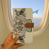 Passport Cover Wallet | Sunflower power