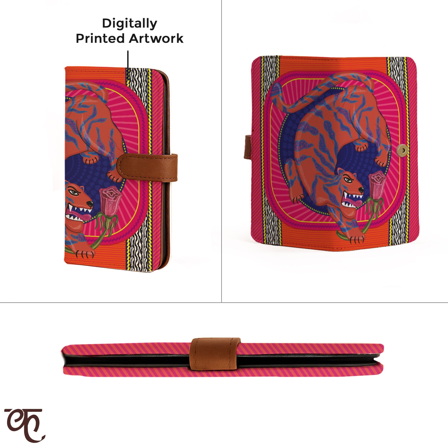 Passport Holder | I Aroar You - Blue