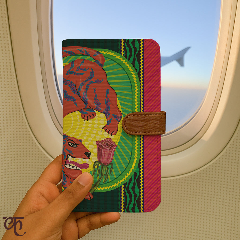 Passport Cover Wallet | I Aroar You - Red