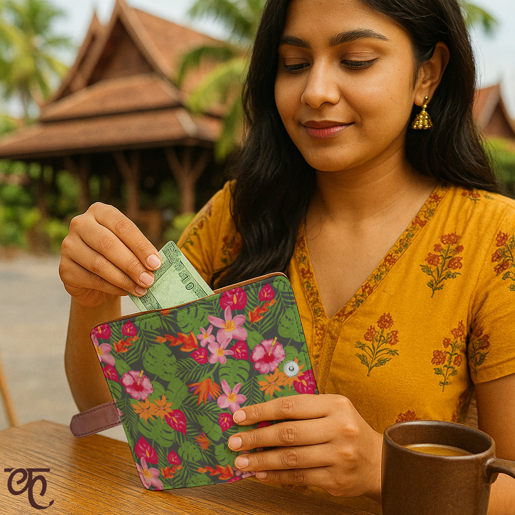 Passport Wallet | Tropical Paradise