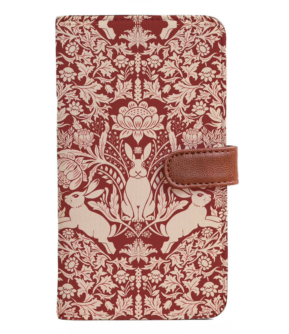 Passport Cover Wallet | Modern damask-Year of the Rabbit