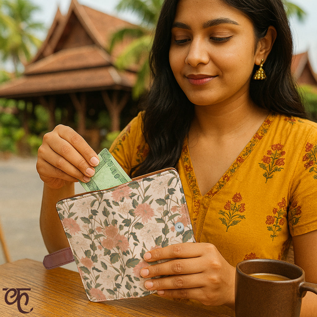 Passport Holder | Petal Echoes