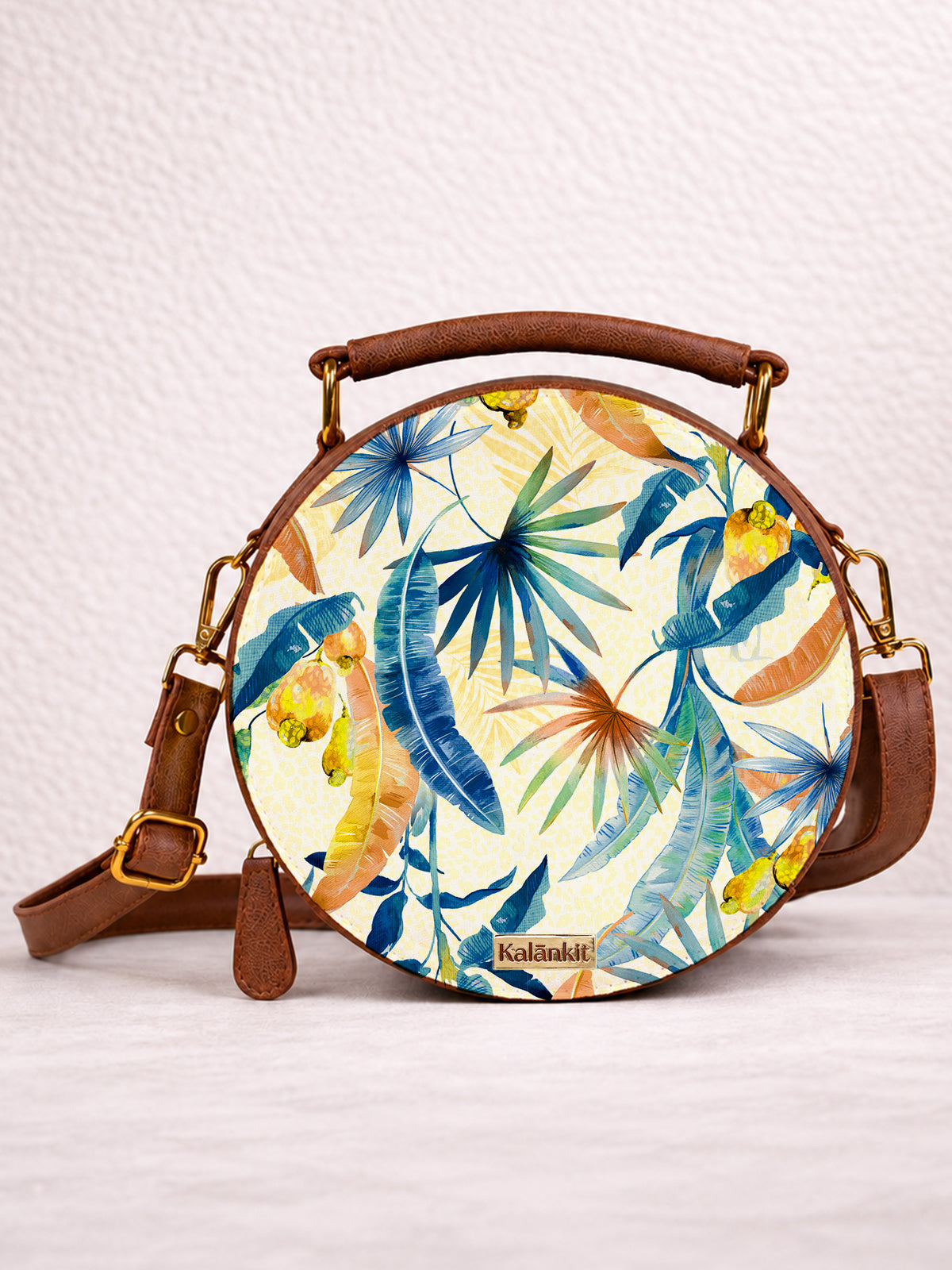 Leather Sling Bag | Nature by Perspective