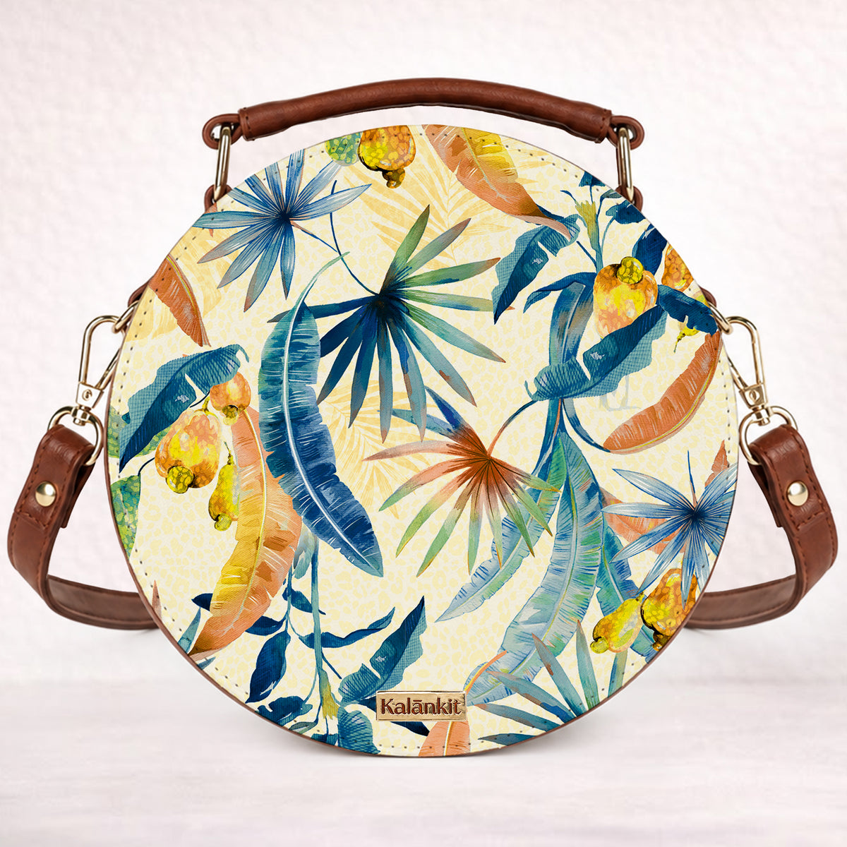 Leather Sling Bag | Nature by Perspective