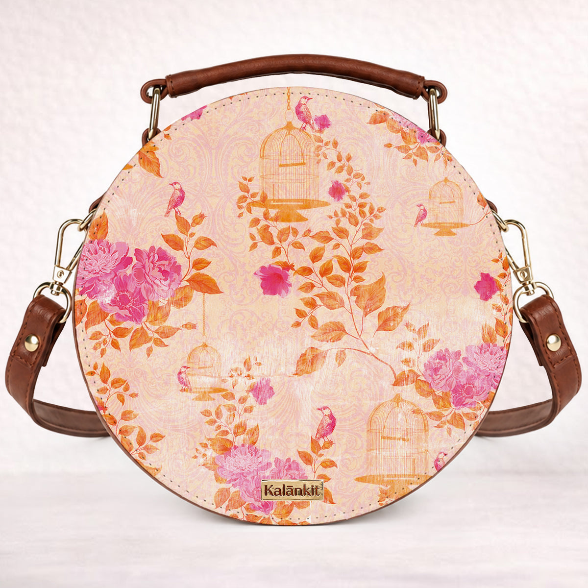 Leather Sling Bag | Blush Botanica