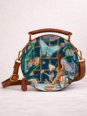 Leather Sling Bag | Night Magic