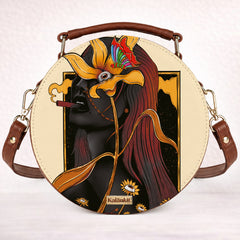 Stylish Crossbody Purse | Sunflowers & Cigars